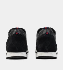 Online SNEAKER CASUAL PERFORADO PIEL NEGRO Hombre Sneakers