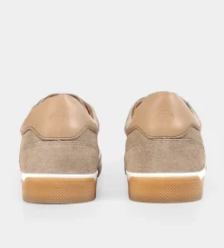 Fashion SNEAKER CASUAL PIEL GAMUZA BEIGE Hombre Sneakers