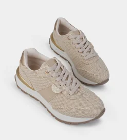 Outlet SNEAKER CASUAL TEXTIL BEIGE Mujer Sneakers