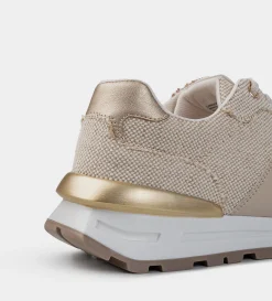 Outlet SNEAKER CASUAL TEXTIL BEIGE Mujer Sneakers