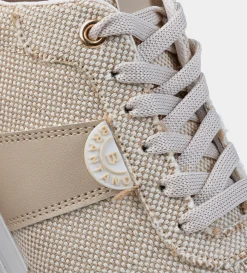 Outlet SNEAKER CASUAL TEXTIL BEIGE Mujer Sneakers