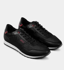 Fashion SNEAKER DEPORTIVO LONA NEGRO Hombre Sneakers