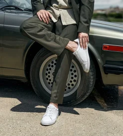 New SNEAKER PIEL BLANCO Hombre Sneakers