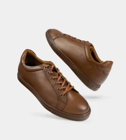 Best SNEAKER PIEL CAFÉ Hombre Sneakers
