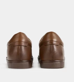 Best SNEAKER PIEL CAFÉ Hombre Sneakers