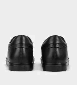 Discount SNEAKER PIEL NEGRO Hombre Sneakers