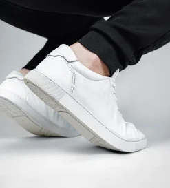 Sale SNEAKER SLIP ON PIEL BLANCO Hombre Sneakers
