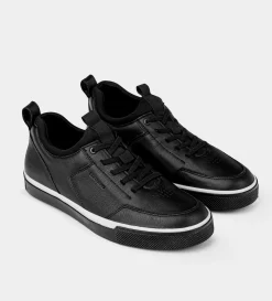 Clearance SNEAKERS CASUAL CALCETÍN PIEL NEGRO Hombre Sneakers
