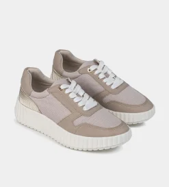 Sale SNEAKERS PLATAFORMA TEXTIL BEIGE Mujer Sneakers