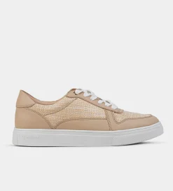 Best SNEAKERS TWEED CASUAL BEIGE Mujer Sneakers