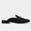 Clearance ZAPATO MULE PIEL NEGRO Mujer Zuecos Y Mules | Flats Y Mocasines