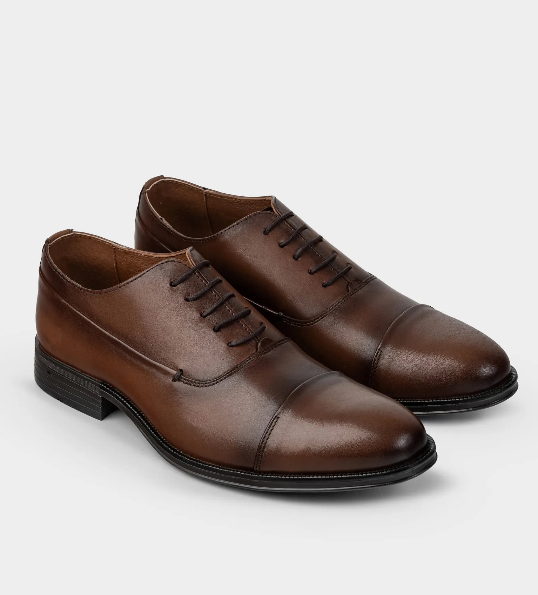 Online ZAPATO OXFORD PIEL CAFÉ Hombre Vestir
