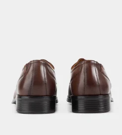 New ZAPATO OXFORD PIEL CAFÉ Hombre Vestir