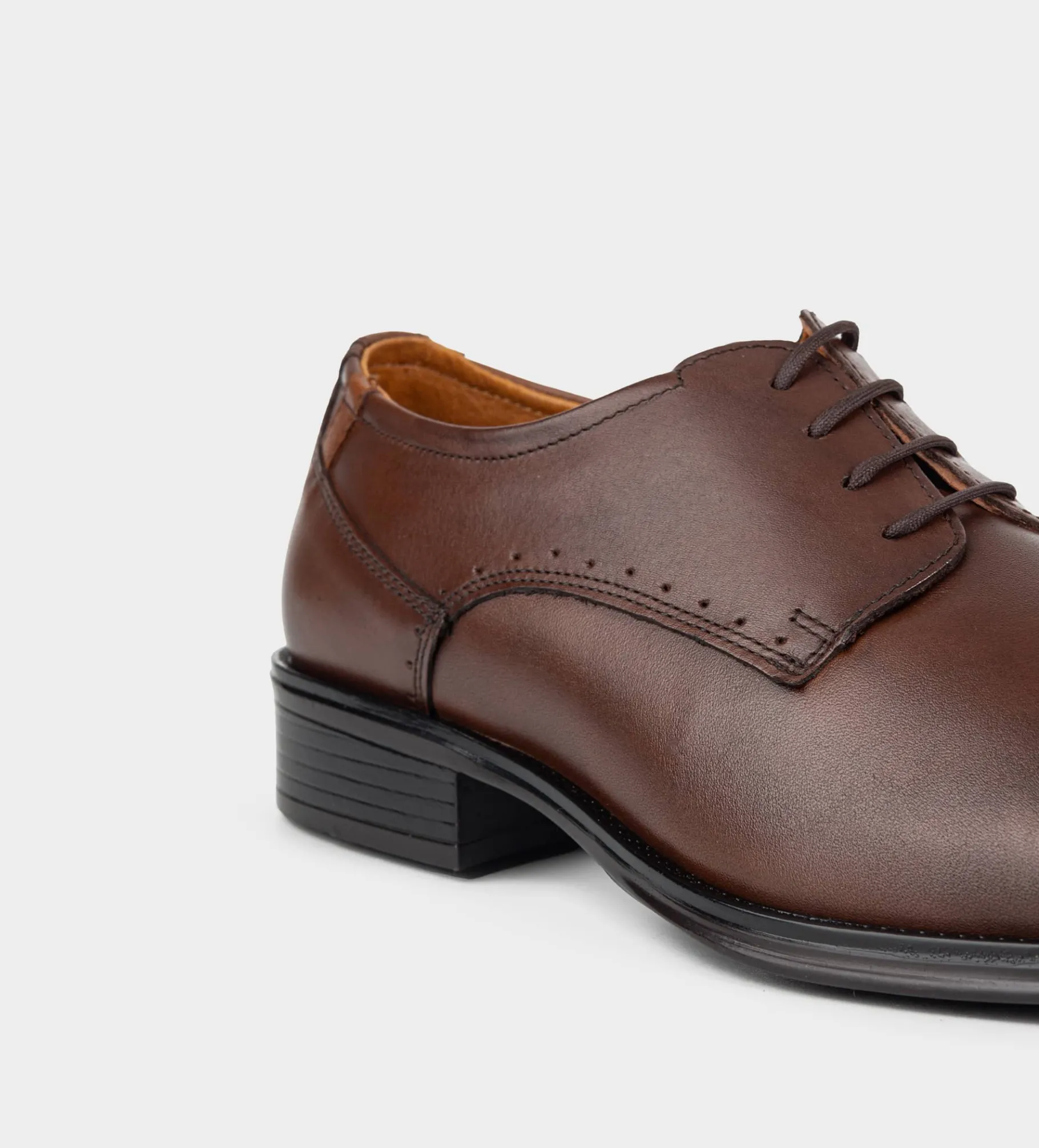 New ZAPATO OXFORD PIEL CAFÉ Hombre Vestir