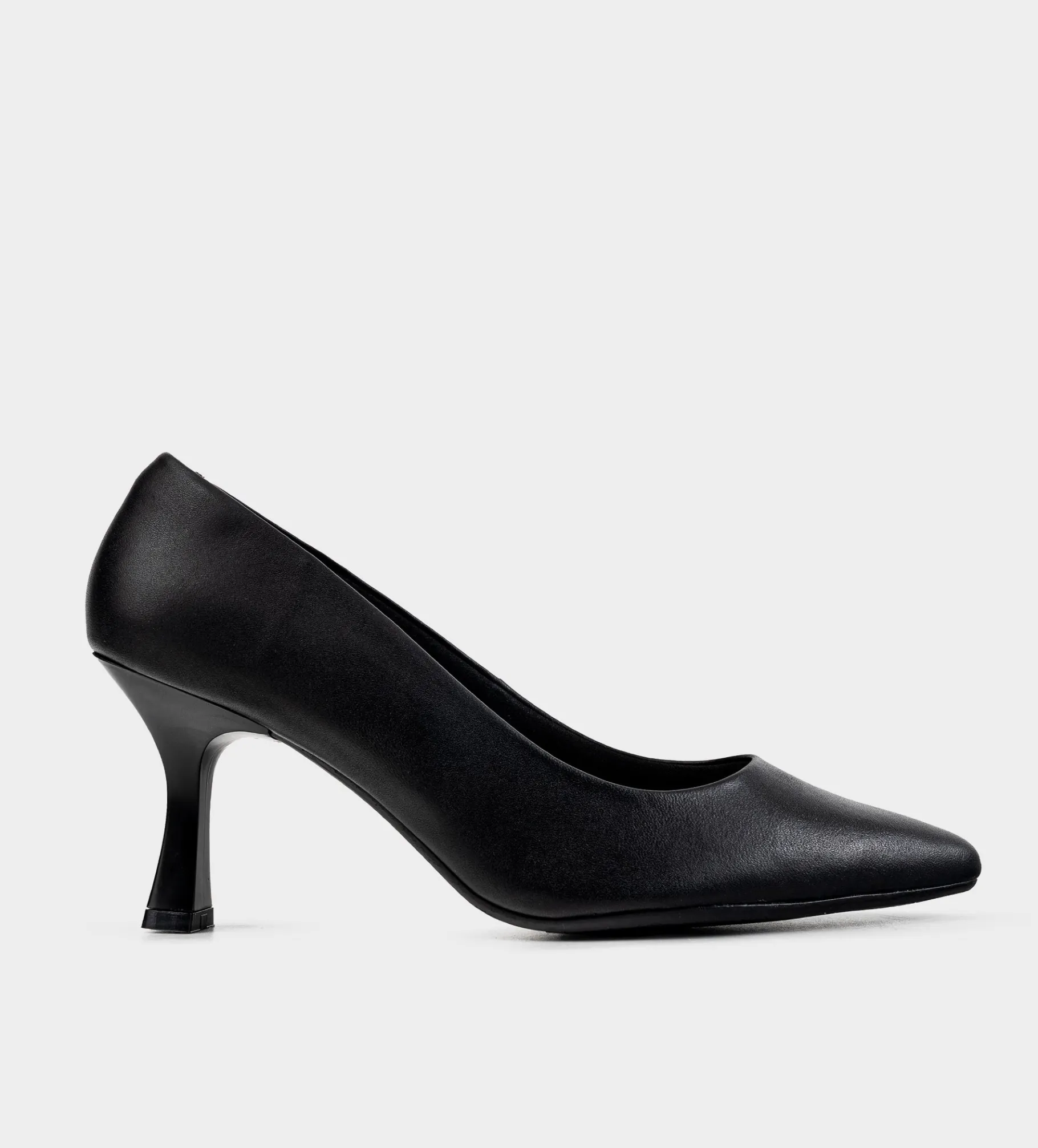 Clearance ZAPATO TACÓN BAJO PIEL NEGRO Mujer Tacones Y Zapatillas